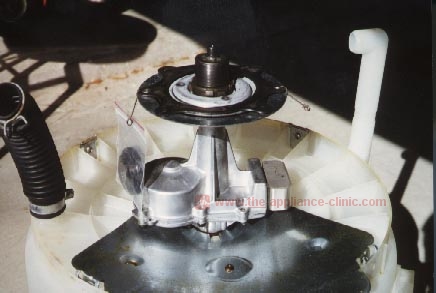 Remove transmission bag